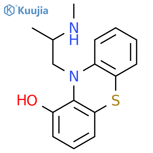 10H-Phenothiazinol, 10-[2-(methylamino)propyl]- structure