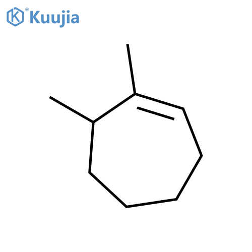 CYCLOHEPTENE, 1,7-DIMETHYL- structure