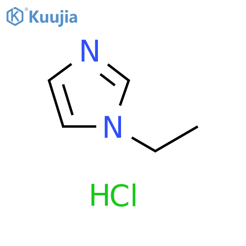 1‐ETHYLIMIDAZOLIUM CHLORIDE structure