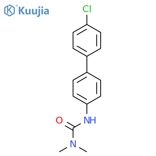 UREA, N'-(4'-CHLORO[1,1'-BIPHENYL]-4-YL)-N,N-DIMETHYL- structure