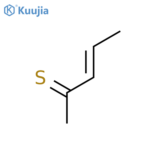 3-PENTENE-2-THIONE, (E)- structure