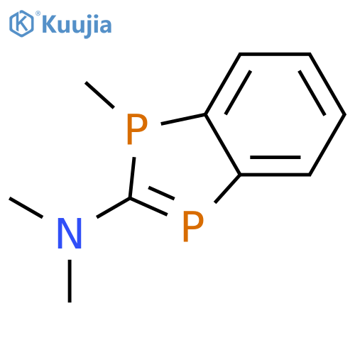 1H-1,3-BENZODIPHOSPHOL-2-AMINE, N,N,1-TRIMETHYL- structure