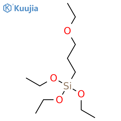 Silane, triethoxy(3-ethoxypropyl)- structure