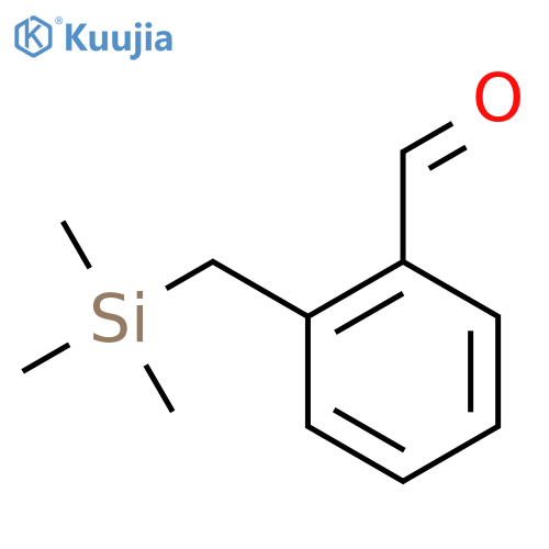 2-(Trimethylsilylmethyl)benzaldehyde structure