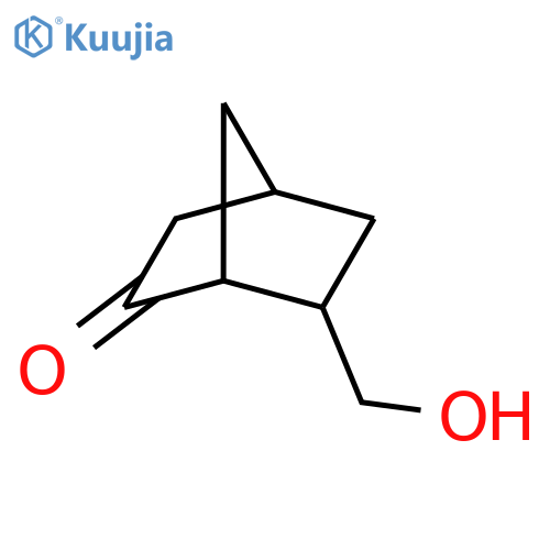 6-(hydroxymethyl)bicyclo[2.2.1]heptan-2-one structure