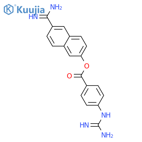 Nafamostat structure