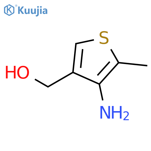 3-THIOPHENEMETHANOL, 4-AMINO-5-METHYL- structure