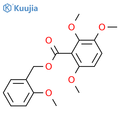 2-Hydroxybenzyl alcohol; 2-Me ether, α-O-(2,3,6-trimethoxybenzoyl) structure