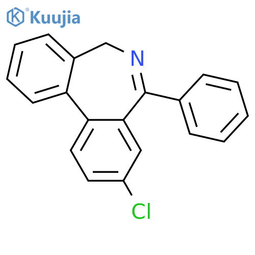 5H-DIBENZ[C,E]AZEPINE, 9-CHLORO-7-PHENYL- structure