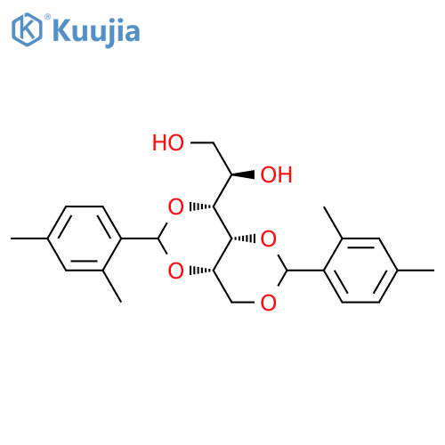 D-Glucitol,1,3:2,4-bis-O-[(2,4-dimethylphenyl) methylene]- structure