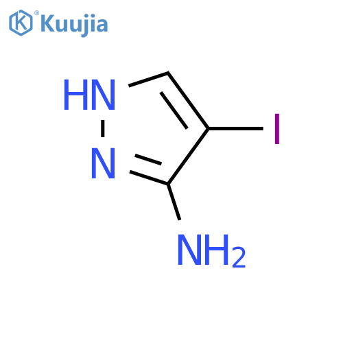 3-Amino-4-iodo-1H-pyrazole structure