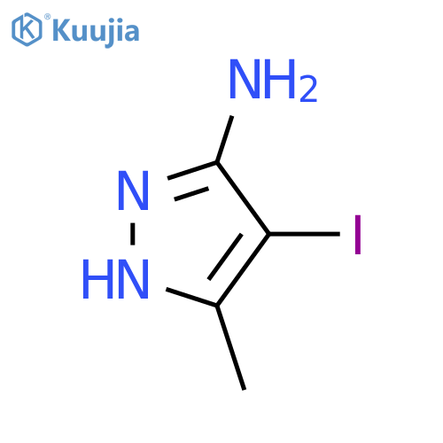 4-Iodo-5-methyl-1H-pyrazol-3-amine structure