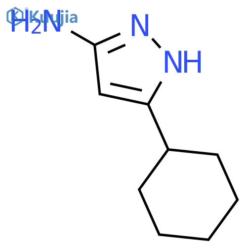 5-Cyclohexyl-1H-pyrazol-3-amine structure