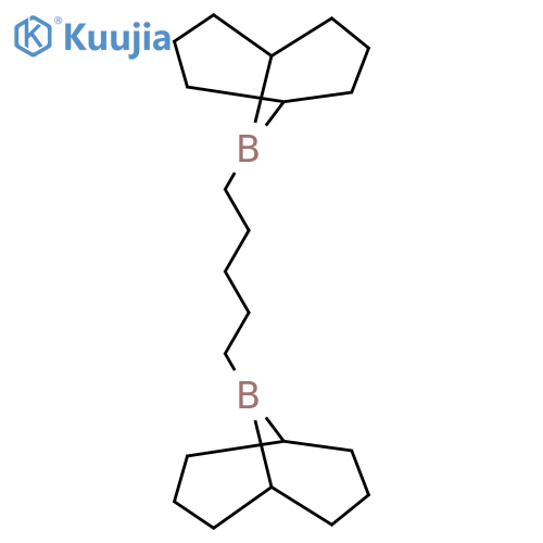 9-[5-(9-Borabicyclo[3.3.1]nonan-9-yl)pentyl]-9-borabicyclo[3.3.1]nonane structure