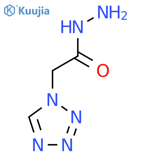 2-(1H-Tetrazol-1-yl)acetohydrazide structure