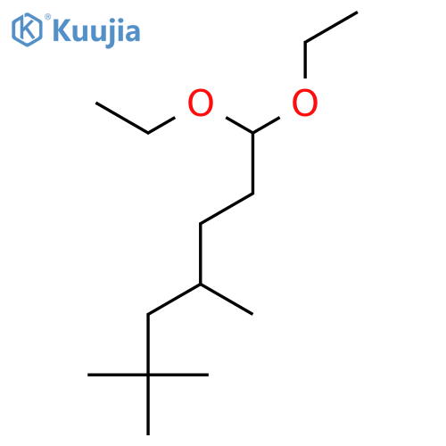 HEPTANE, 1,1-DIETHOXY-4,6,6-TRIMETHYL- structure