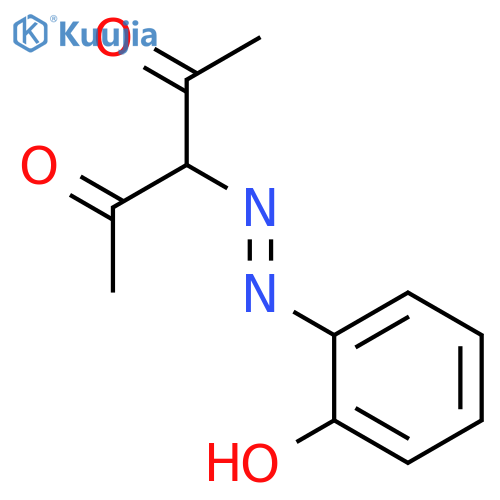 2,4-PENTANEDIONE, 3-[(2-HYDROXYPHENYL)AZO]- structure