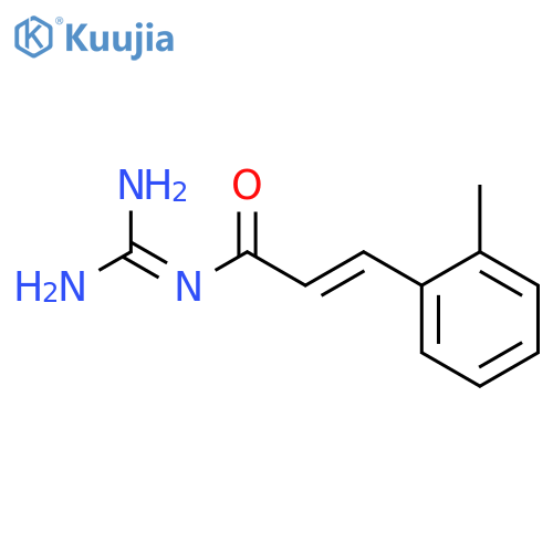 2-Propenamide,N-(aminoiminomethyl)-3-(2-methylphenyl)-, (2E)- structure