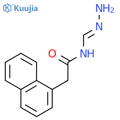 1-NAPHTHALENEACETAMIDE, N-(AMINOIMINOMETHYL)- structure