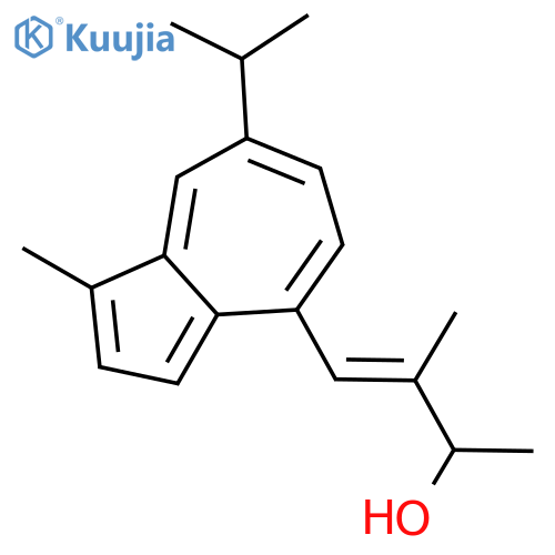 3-BUTEN-2-OL, 3-METHYL-4-[1-METHYL-7-(1-METHYLETHYL)-4-AZULENYL]- structure
