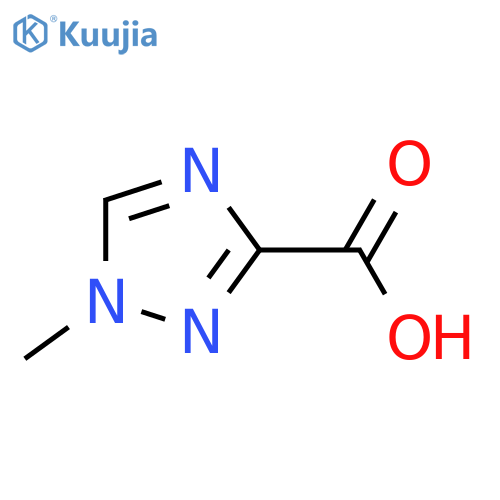 1-Methyl-1H-1,2,4-triazole-3-carboxylic acid structure