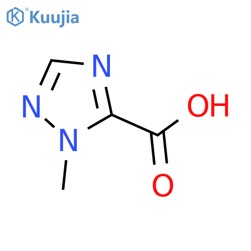 1-Methyl-1H-1,2,4-triazole-5-carboxylic acid structure