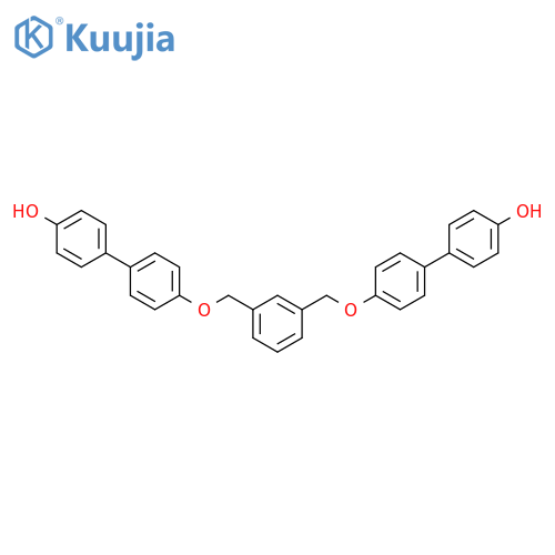 [1,1'-BIPHENYL]-4-OL, 4',4'''-[1,3-PHENYLENEBIS(METHYLENEOXY)]BIS- structure