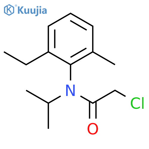 ACETAMIDE, 2-CHLORO-N-(2-ETHYL-6-METHYLPHENYL)-N-(1-METHYLETHYL)- structure