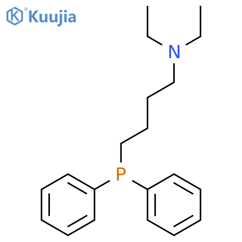 1-Butanamine, 4-(diphenylphosphino)-N,N-diethyl- structure