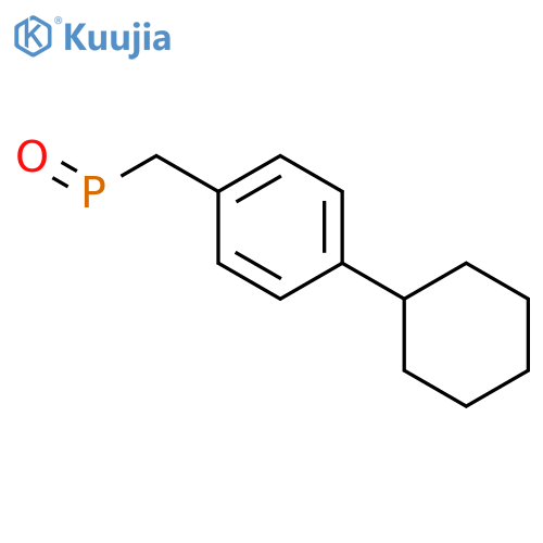 Phosphine oxide, (4-cyclohexylphenyl)methyl- structure