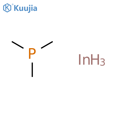 Indium, (trimethylphosphine)- structure