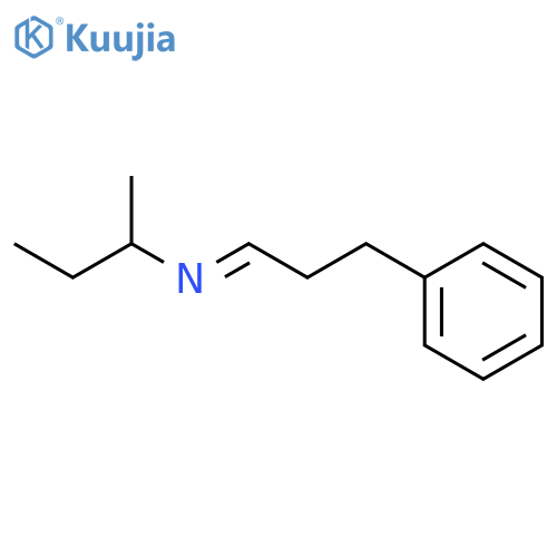 2-BUTANAMINE, N-(3-PHENYLPROPYLIDENE)- structure