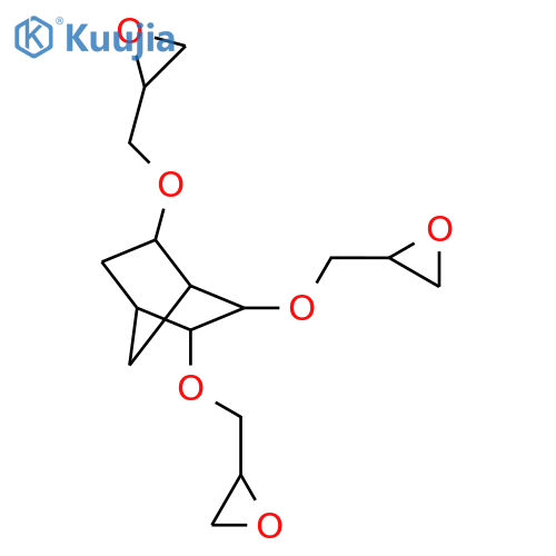 OXIRANE, 2,2',2''-[BICYCLO[2.2.1]HEPTANE-2,3,5-TRIYLTRIS(OXYMETHYLENE)]TRIS- structure