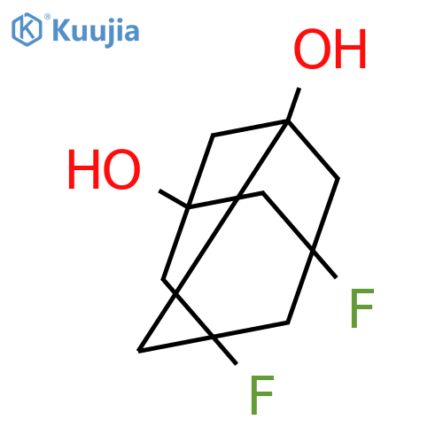 Tricyclo[3.3.1.13,7]decane-1,3-diol, 5,7-difluoro- structure