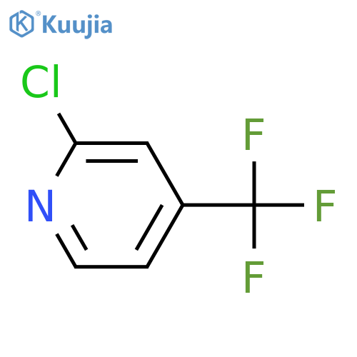 2-Chloro-4-(trifluoromethyl)pyridine structure