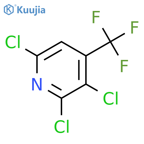 2,3,6-Trichloro-4-(trifluoromethyl)pyridine structure