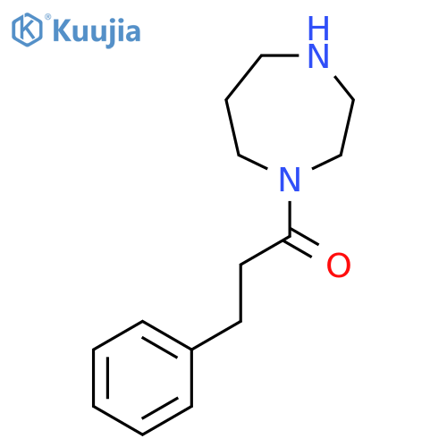 1-(1,4-Diazepan-1-yl)-3-phenylpropan-1-one structure