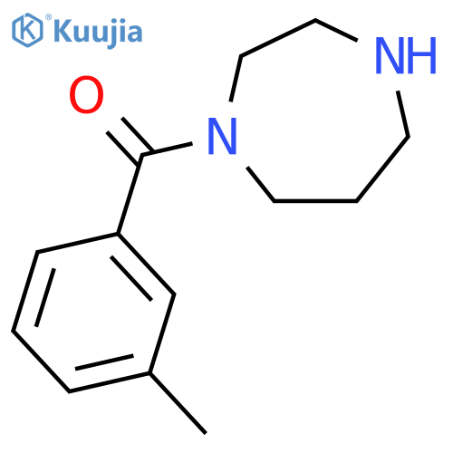 1-(3-methylbenzoyl)-1,4-diazepane structure