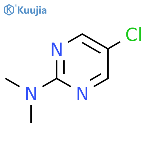 5-Chloro-2-dimethylaminopyrimidine structure