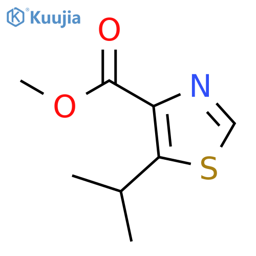 Methyl 5-isopropylthiazole-4-carboxylate structure