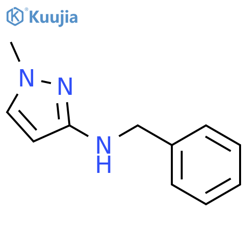 N-benzyl-1-methyl-1H-pyrazol-3-amine structure