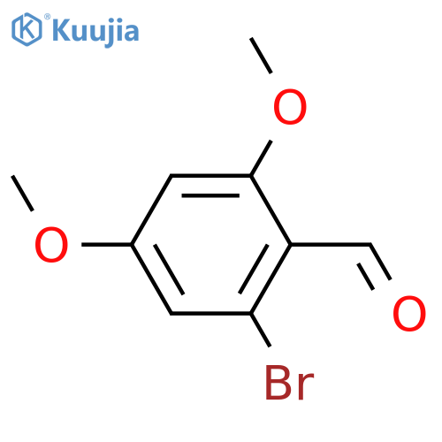 2-Bromo-4,6-dimethoxybenzaldehyde structure