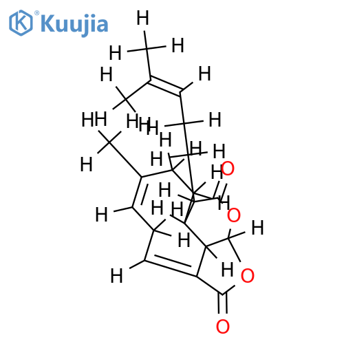 (1E,6E)-xenica-1(9),6,13-triene-17,18:19,18-diolide structure
