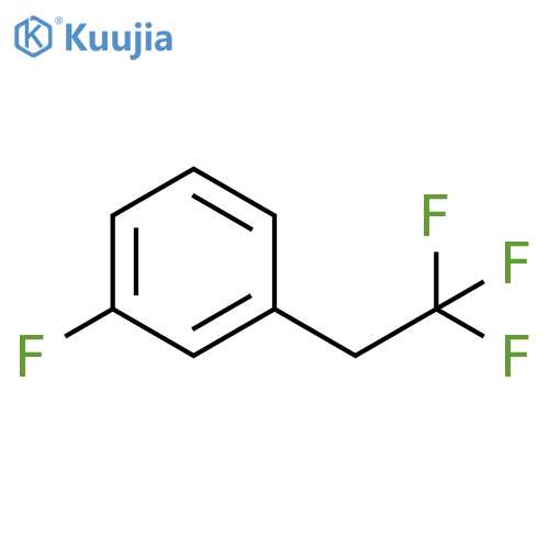 1-Fluoro-3-(2,2,2-trifluoroethyl)benzene structure