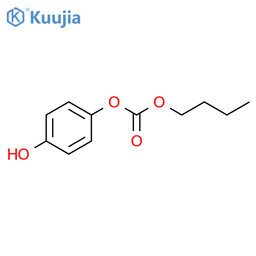 Carbonic acid, butyl 4-hydroxyphenyl ester structure