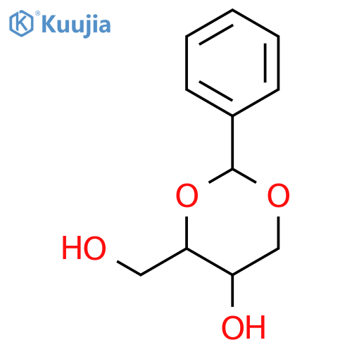 1,3-Dioxane-4-methanol, 5-hydroxy-2-phenyl-, (2S,4R,5R)- structure