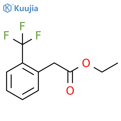 Ethyl 2-(Trifluoromethyl)phenylacetate structure