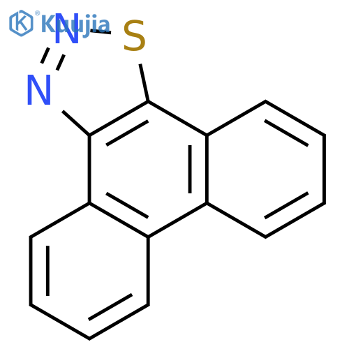 PHENANTHRO[9,10-D]-1,2,3-THIADIAZOLE structure