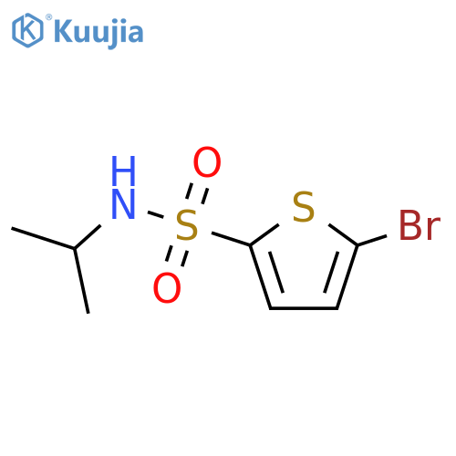 5-Bromo-N-isopropylthiophene-2-sulfonamide structure