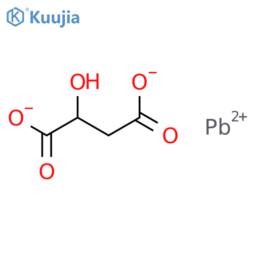 Butanedioic acid,2-hydroxy-, lead(2+) salt (1:1) structure